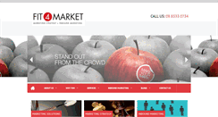 Desktop Screenshot of fit4market.com